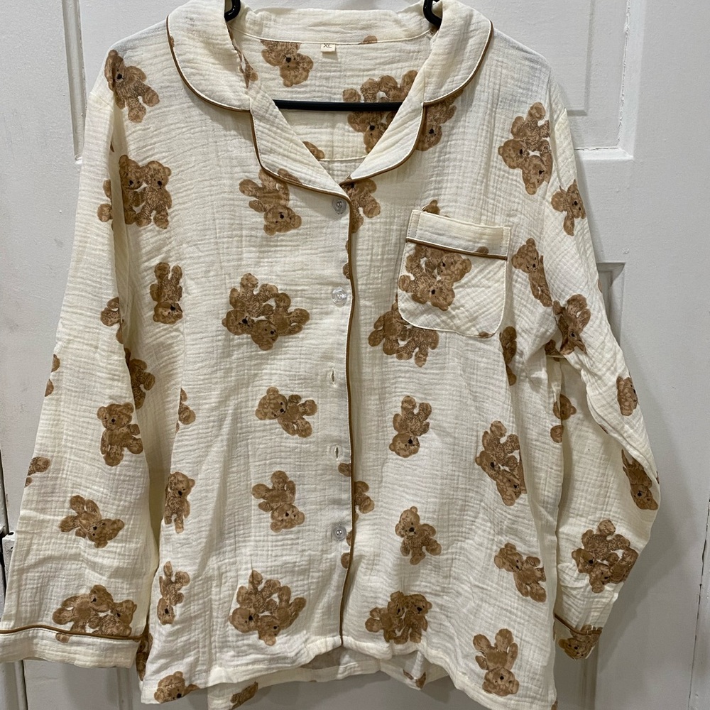 Women’s Teddy Bear Pajamas - XL - Picture 2 of 2
